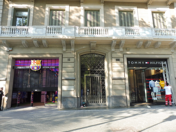 Passeig de Gràcia is where to shop in Barcelona if you're after recognizable brands you know and love.